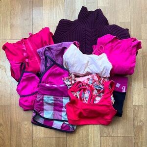 Lululemon Pink Bundle Size 4